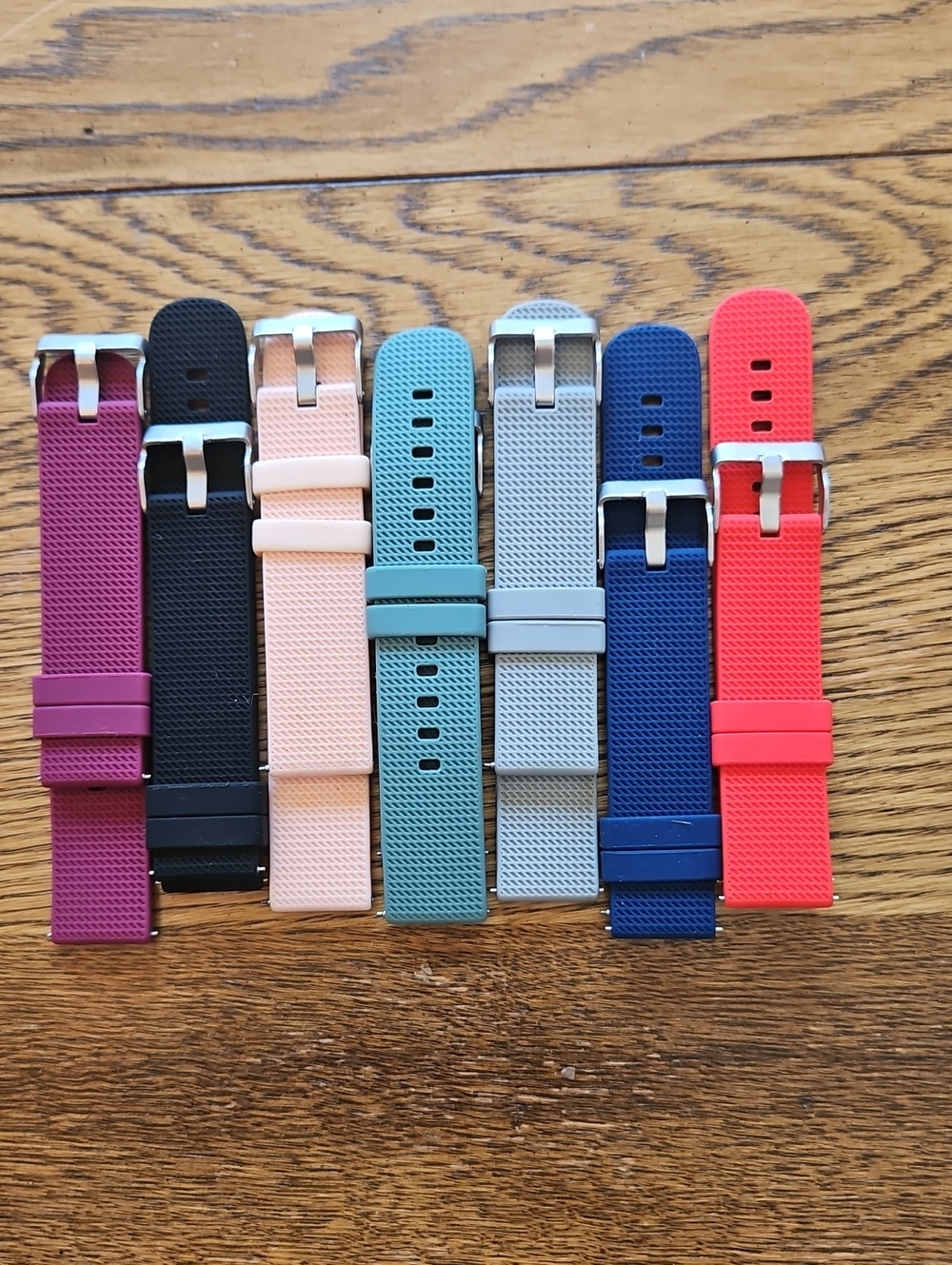 Silicone Replacement Watch Strap - Multi Color Pack